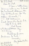 Letter from Mrs. James M. Lee, 1942