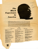 The black experience in America, 1968