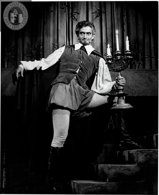 An unidentified actor in The Taming of the Shrew, 1955