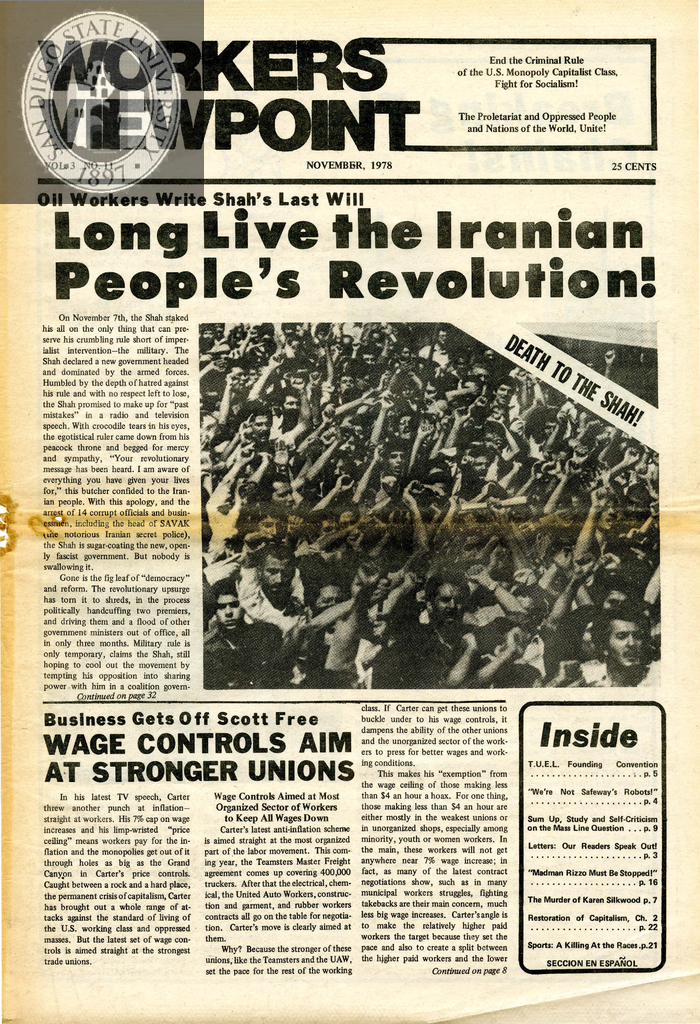 Workers Viewpoint: November 1978
