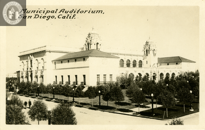 Municipal Auditorium, Balboa Park, San Diego