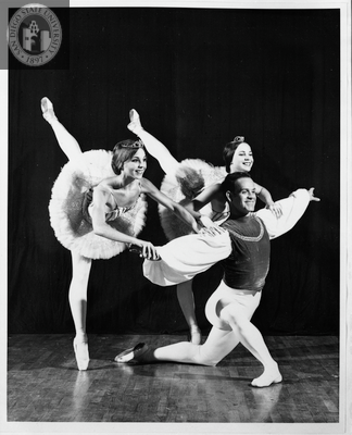 San Diego Ballet Company members in a pas de trois