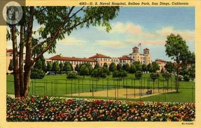 U. S. Naval Hospital, Balboa Park, San Diego