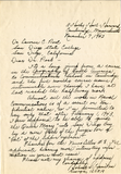 Letter from Robert S. Hamilton, 1942