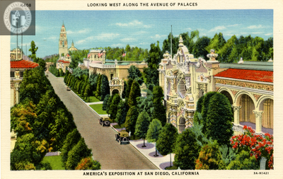 Avenue of Palaces, Exposition, 1935