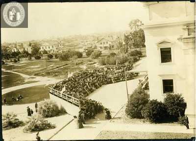 San Diego Normal School Graduation Exercises, 1914