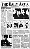 The Daily Aztec: Monday 03/27/1989
