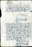 Urrutia de Vergara Papers, back of page 32, folder 13, volume 2, 1707