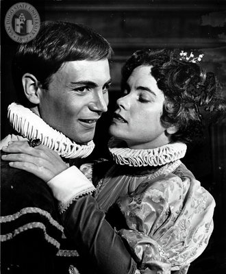 D.J. Sullivan and Margaret Nash in Much Ado About Nothing, 1964