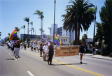 Frank Nobiletti and Doug Moore in Pride parade, 1992