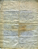 Invitation to faculty members to join fall offensive moratorium, 1971