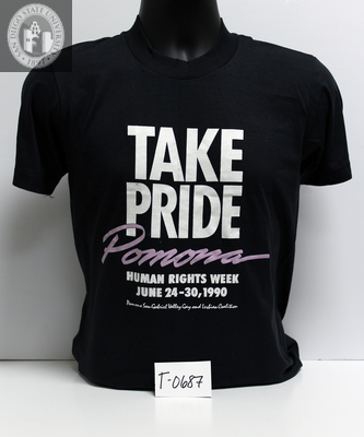 "Take Pride Pomona Human Rights Week, June 24-30, 1990"