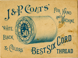 J. & P. Coats Best Six Cord