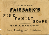 Fairbank's Soaps Take the Cake