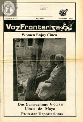 Voz Fronteriza: May 1984