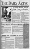 The Daily Aztec: Wednesday 10/19/1988