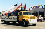 Christ's New Creation Community Church float in Pride parade, 1999