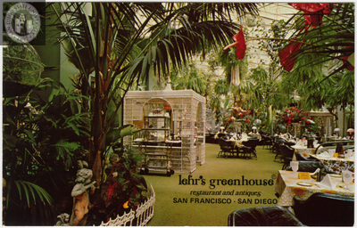 Lehr's Greenhouse Restaurant in San Francisco