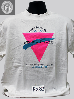 "Lambda Freedom Fair, Pride=Power, Sacramento," 1992
