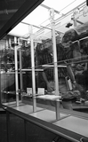 Chemistry and Geology exhibit cases