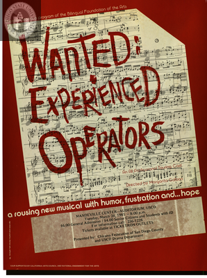 Wanted: experienced operators
