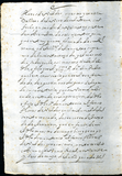 Urrutia de Vergara Papers, back of page 136, folder 9, volume 1, 1664