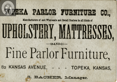 Topeka Parlor Furniture Company