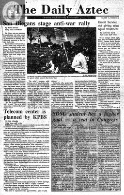 The Daily Aztec: Tuesday 10/23/1990