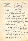 Letter from Charles A. Blackburn, 1943