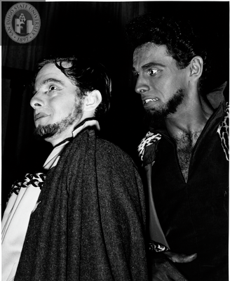 Jack Sowards and Gerald Charlebois in Othello, 1954