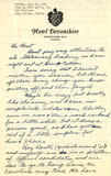 Letter from George T. Forbes, Jr., 1942