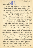 Letter from Bob G. Bauder, 1943
