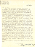 Letter from Roy M. Cleator, 1942