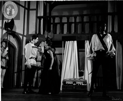 Dorothy Chace and Gerald Charlebois in Othello, 1954