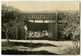 Training School class under the pergola, 1915