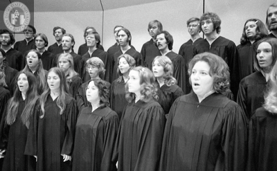 Unidentified members of the chorus