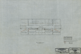 Second Story Plan, Plumbing Diagram, San Diego Normal School, 1909