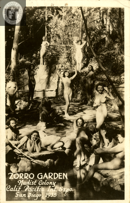 Zoro Garden Nudist Colony, Exposition, 1935