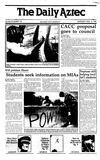 The Daily Aztec: Wednesday 04/16/1986