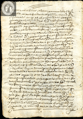 Urrutia de Vergara Papers, back of page 112, folder 8, volume 1