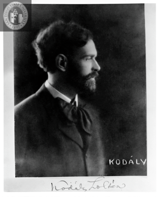Portrait of Zoltán Kodály