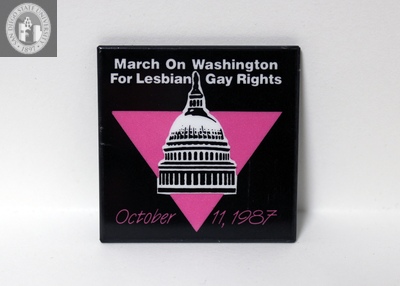 "March on Washington for lesbian gay rights," 1987