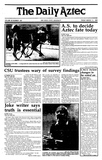 The Daily Aztec: Friday 03/14/1986