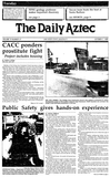The Daily Aztec: Tuesday 10/07/1986
