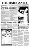 The Daily Aztec: Tuesday 02/12/1985