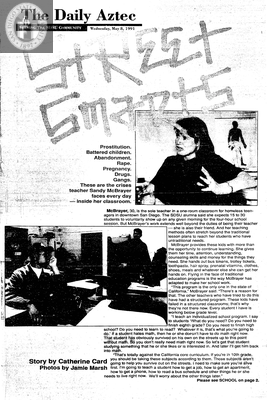 The Daily Aztec: Wednesday 05/08/1991