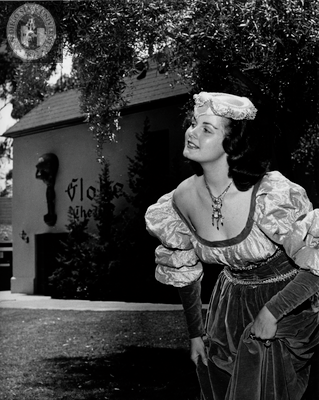Dee Moore in The Taming of the Shrew, 1955