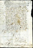 Urrutia de Vergara Papers, page 31, folder 13, volume 2, 1707