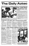 The Daily Aztec: Monday 09/21/1987