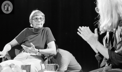 Marilyn Levine with Joyce Cutler-Shaw, 1979